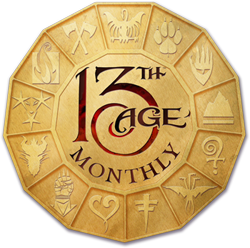 13th Age Monthly logo